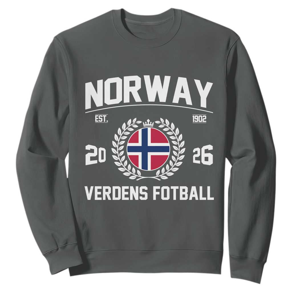 Norway Soccer Football Fan 2026 Norwegian Flag Sweatshirt