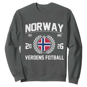 Norway Soccer Football Fan 2026 Norwegian Flag Sweatshirt