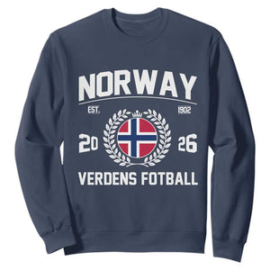 Norway Soccer Football Fan 2026 Norwegian Flag Sweatshirt
