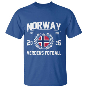 Norway Soccer Football Fan 2026 Norwegian Flag T Shirt