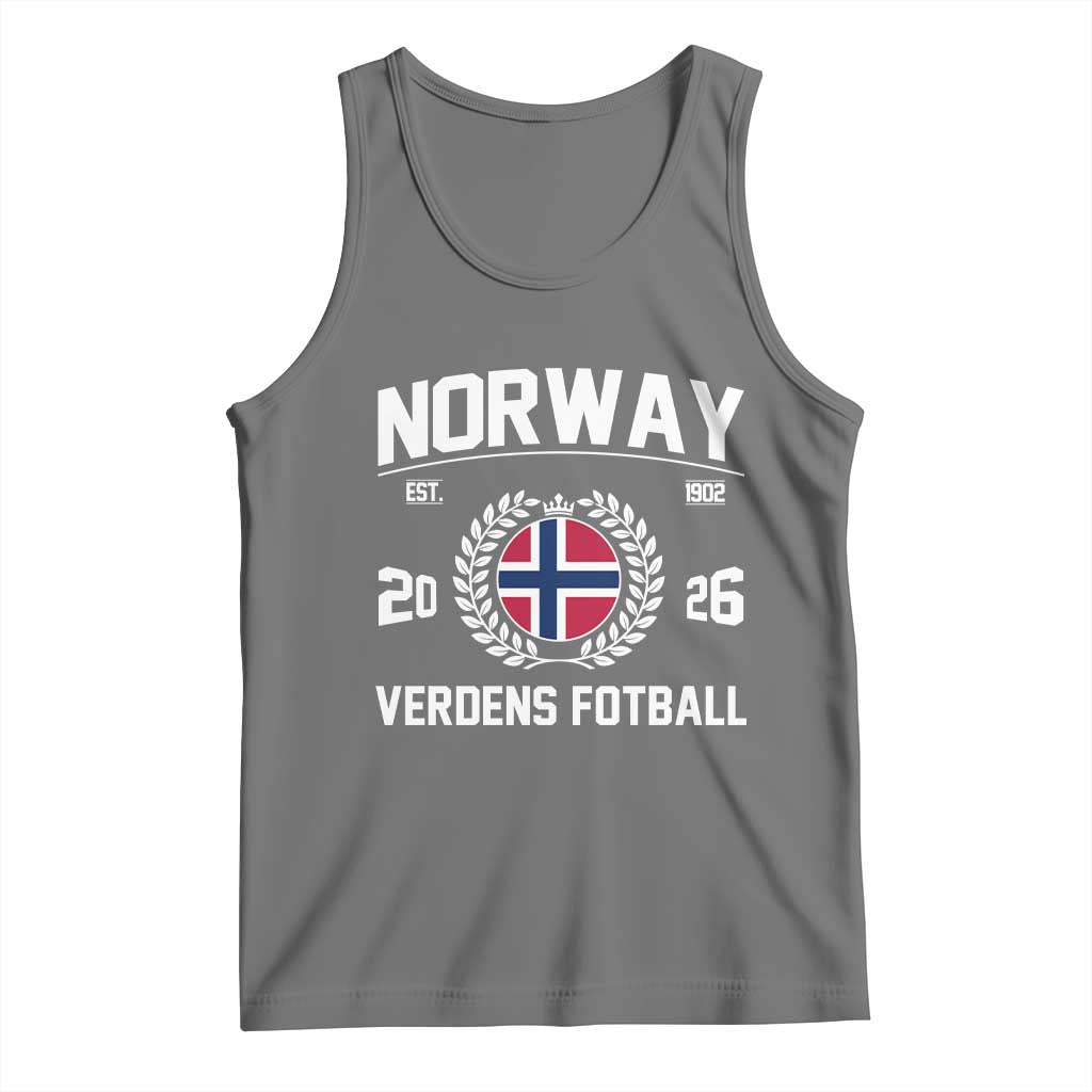 Norway Soccer Football Fan 2026 Norwegian Flag Tank Top