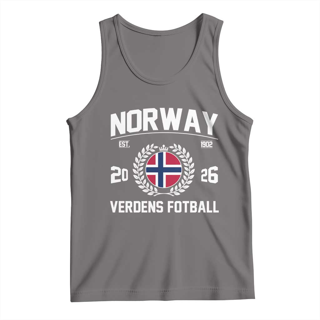 Norway Soccer Football Fan 2026 Norwegian Flag Tank Top