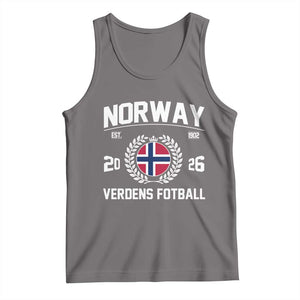 Norway Soccer Football Fan 2026 Norwegian Flag Tank Top
