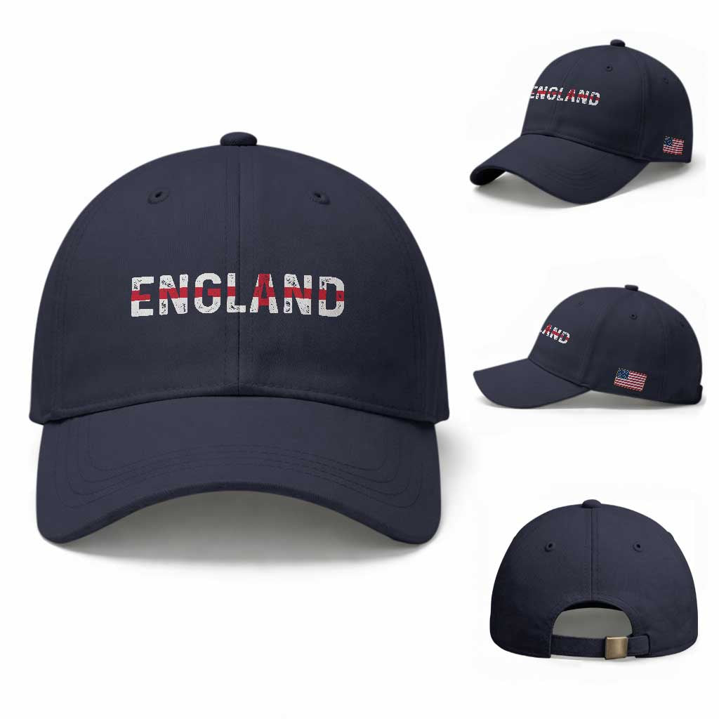 England English Flag Vintage Baseball Cap