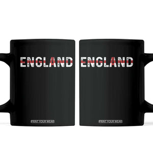 England English Flag Vintage Coffee Mug TS14 Black Print Your Wear