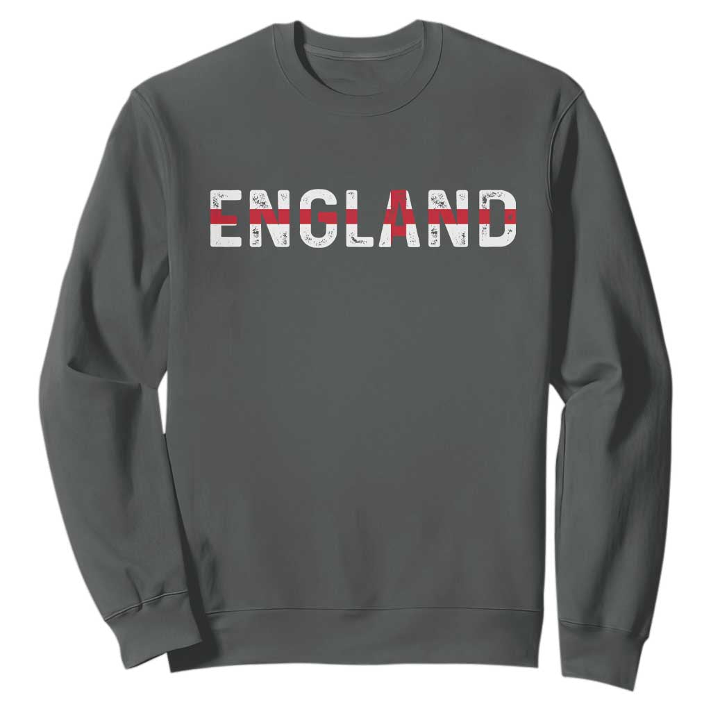 England English Flag Vintage Sweatshirt
