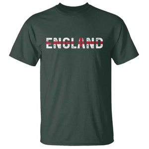England English Flag Vintage T Shirt