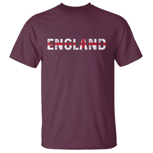 England English Flag Vintage T Shirt
