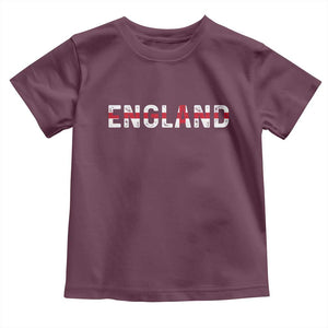 England English Flag Vintage Toddler T Shirt