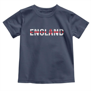 England English Flag Vintage Toddler T Shirt