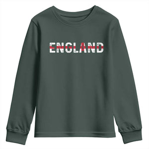 England English Flag Vintage Youth Sweatshirt