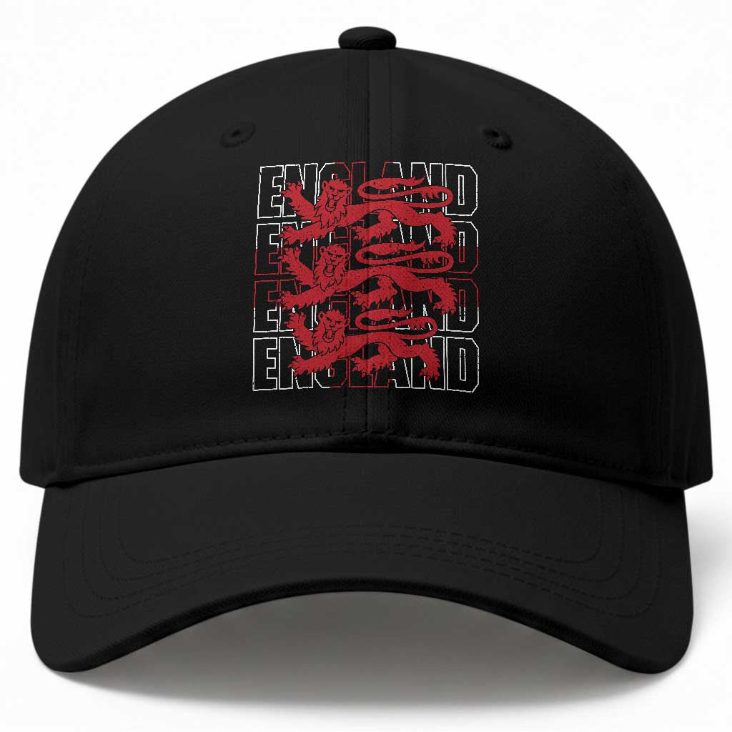 England Flag Lion Symbol English Pride Baseball Cap TS14 Print Your Wear
