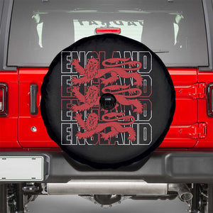 England Flag Lion Symbol English Pride Spare Tire Cover TS14 Black Print Your Wear