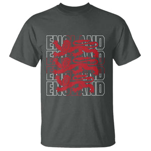 England Flag Lion Symbol English Pride T Shirt