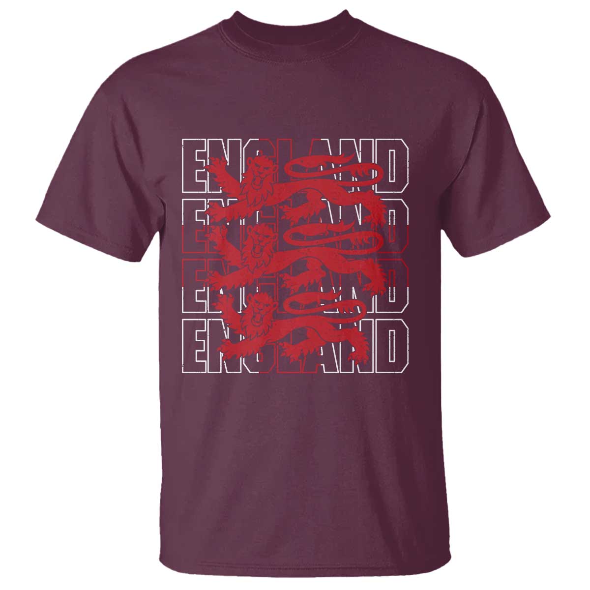 England Flag Lion Symbol English Pride T Shirt
