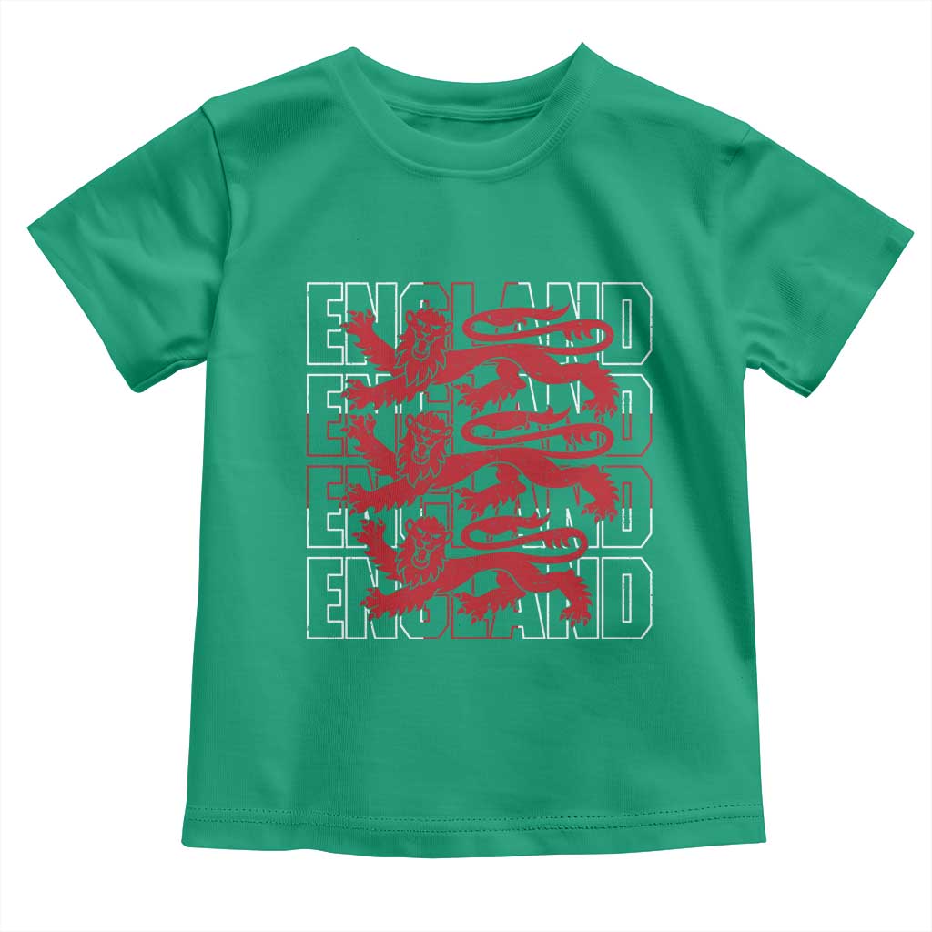 England Flag Lion Symbol English Pride Toddler T Shirt