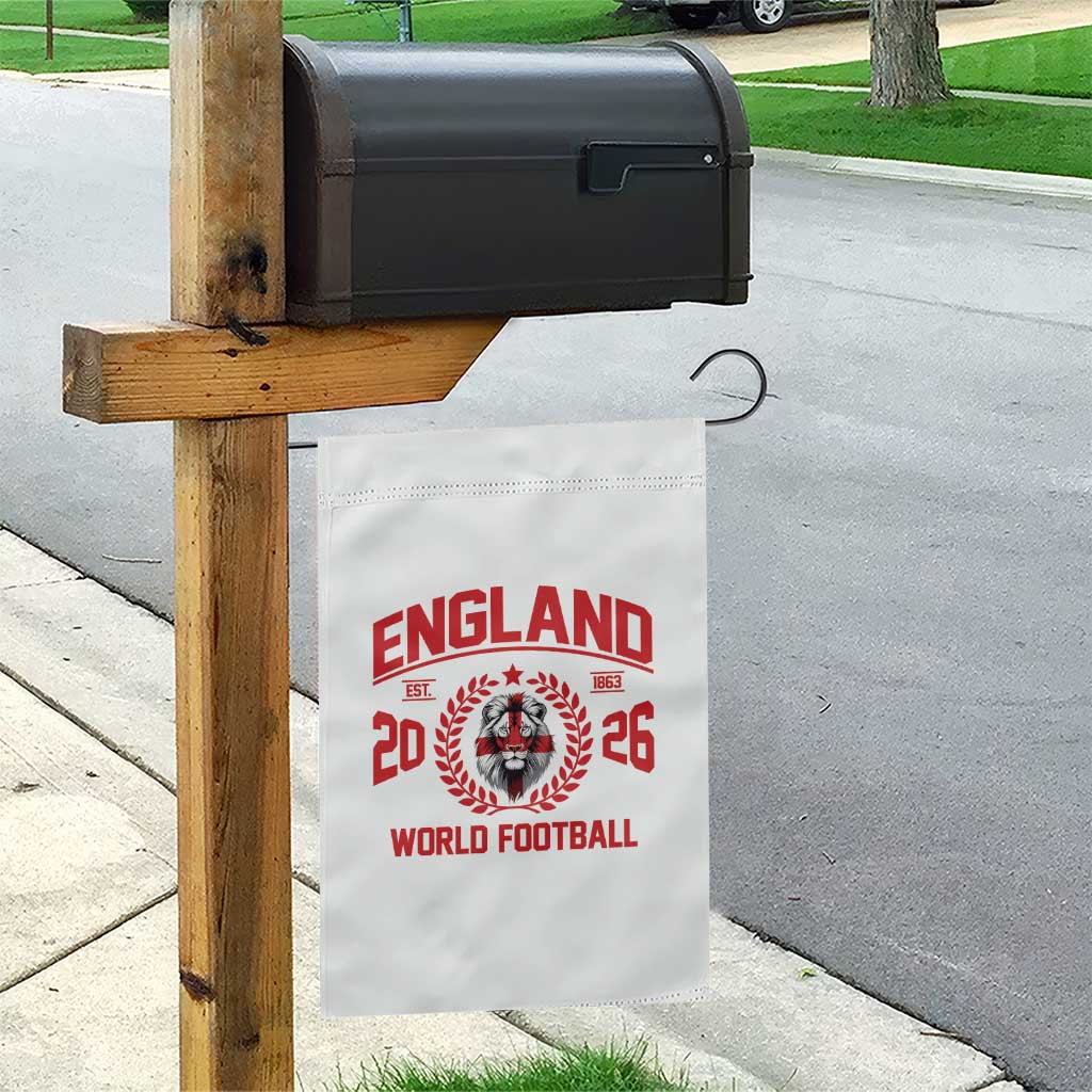 England Football Flag Garden Flag Lion St George Cross Soccer Fan Patriotic TS14 Print Your Wear