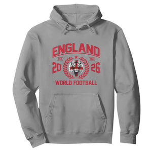 England Football Flag Hoodie Lion St George Cross Soccer Fan Patriotic