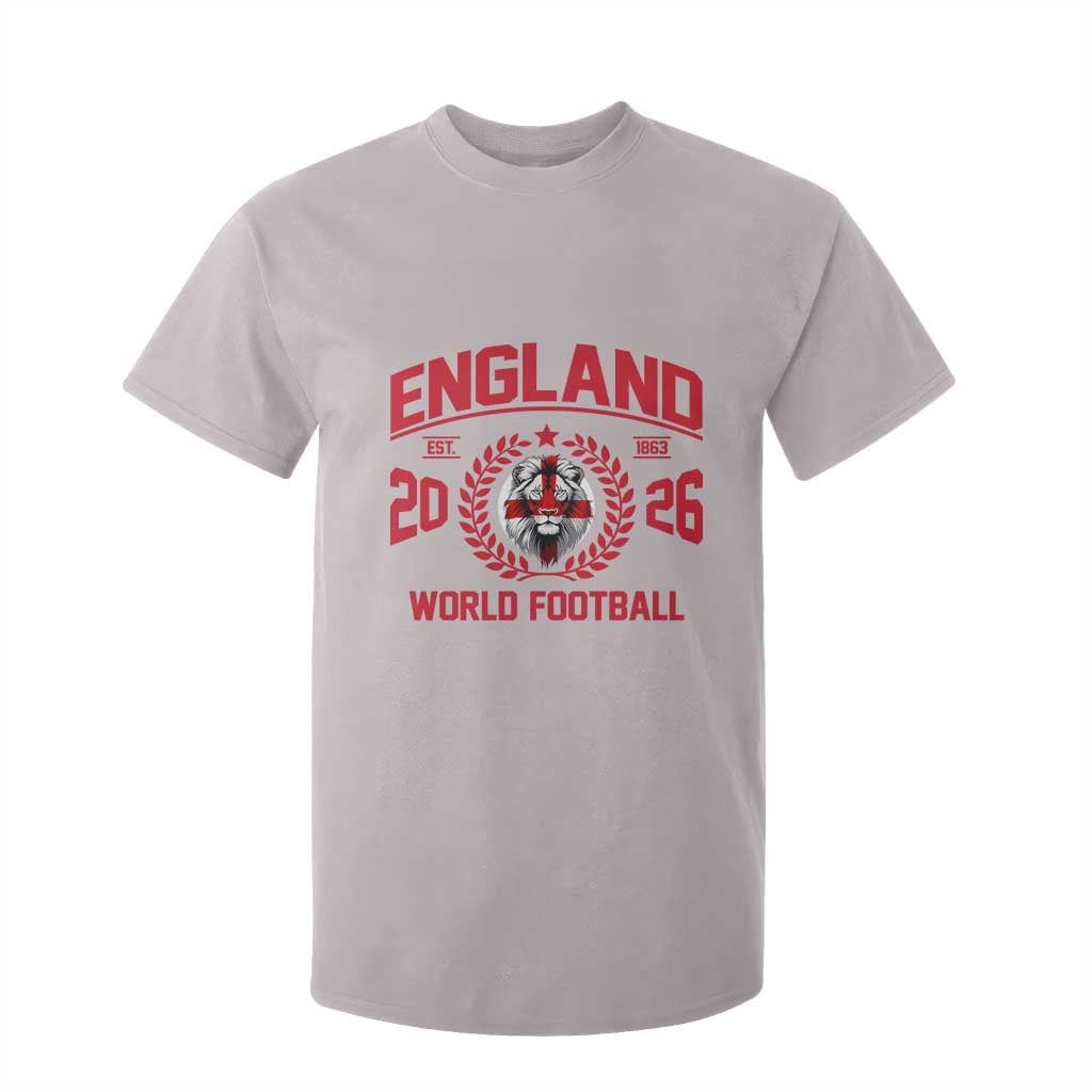 England Football Flag T Shirt For Kid Lion St George Cross Soccer Fan Patriotic