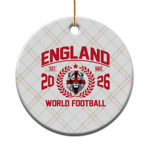 England Football Flag Ceramic Ornament Lion St George Cross Soccer Fan Patriotic