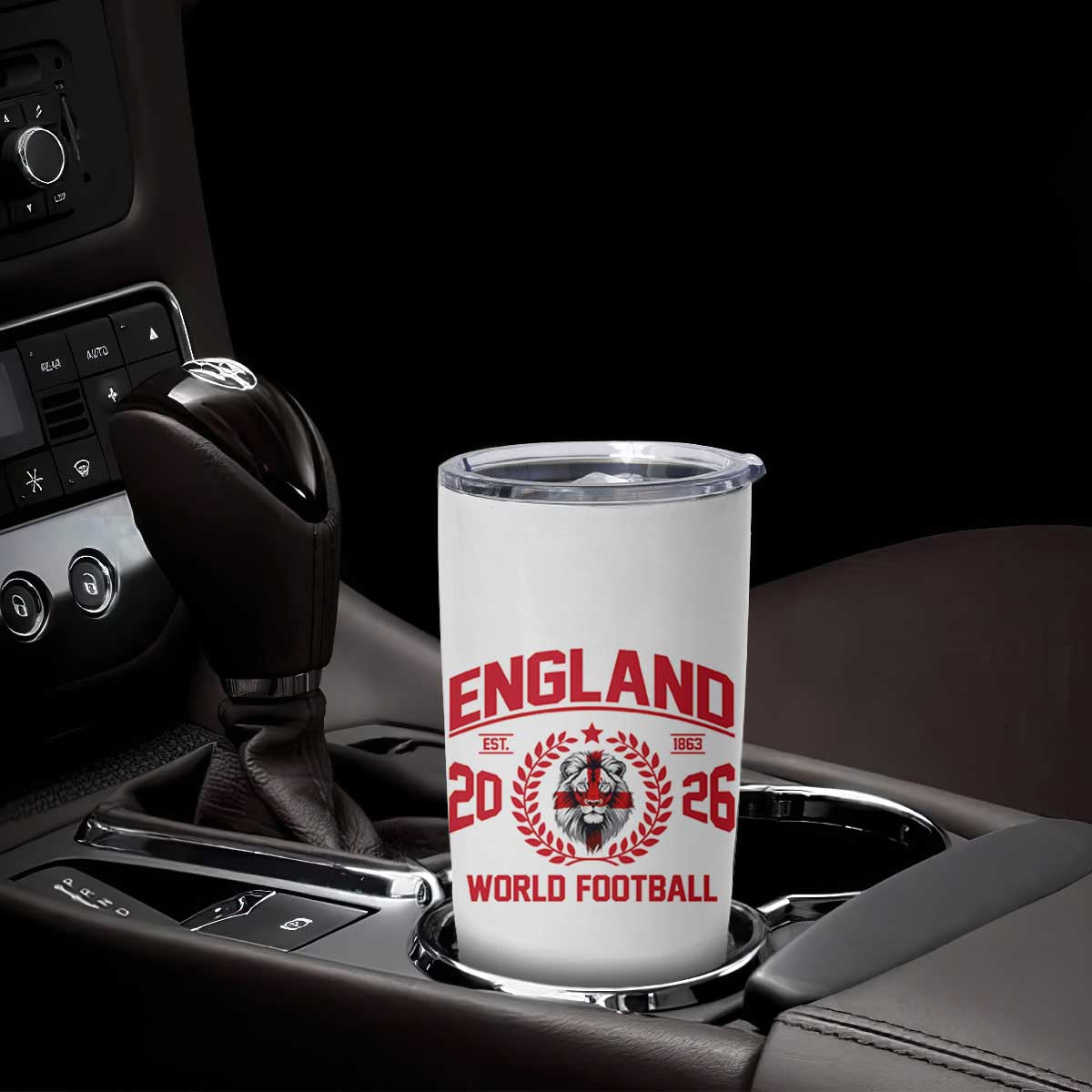 England Football Flag Tumbler Cup Lion St George Cross Soccer Fan Patriotic TS14 Print Your Wear