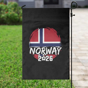 Norway 2026 Soccer Football Fan Norwegian Flag Garden Flag TS14 Print Your Wear