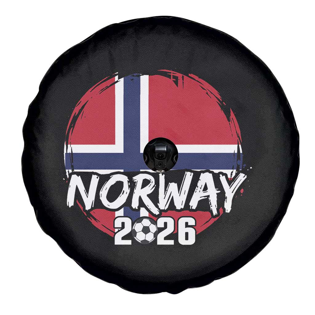 Norway 2026 Soccer Football Fan Norwegian Flag Spare Tire Cover TS14 Print Your Wear