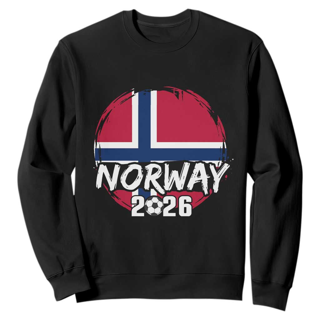 Norway 2026 Soccer Football Fan Norwegian Flag Sweatshirt