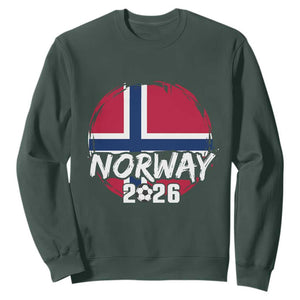 Norway 2026 Soccer Football Fan Norwegian Flag Sweatshirt