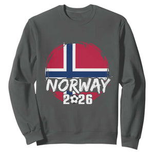 Norway 2026 Soccer Football Fan Norwegian Flag Sweatshirt