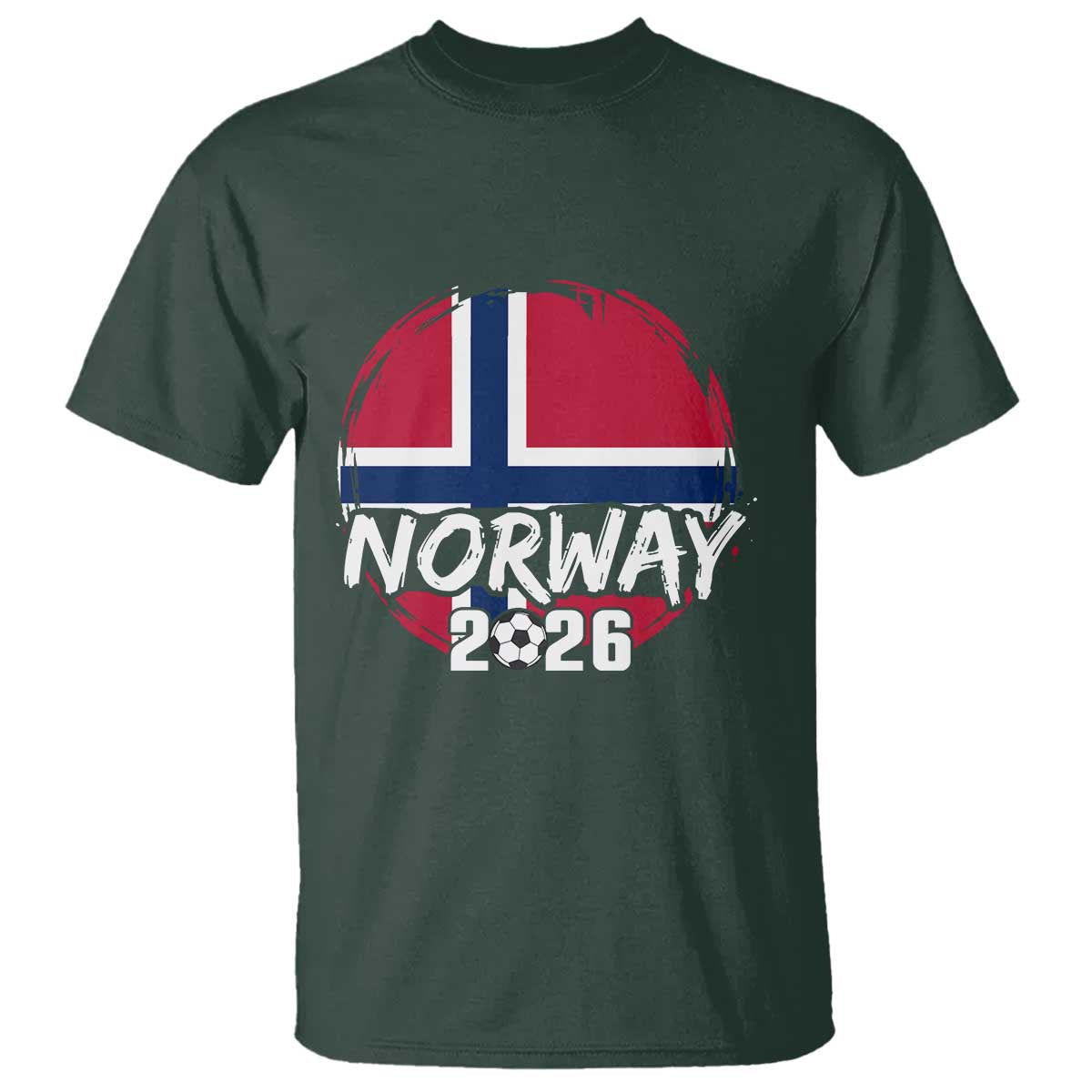 Norway 2026 Soccer Football Fan Norwegian Flag T Shirt