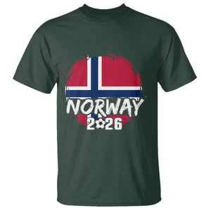 Norway 2026 Soccer Football Fan Norwegian Flag T Shirt