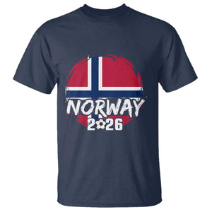 Norway 2026 Soccer Football Fan Norwegian Flag T Shirt