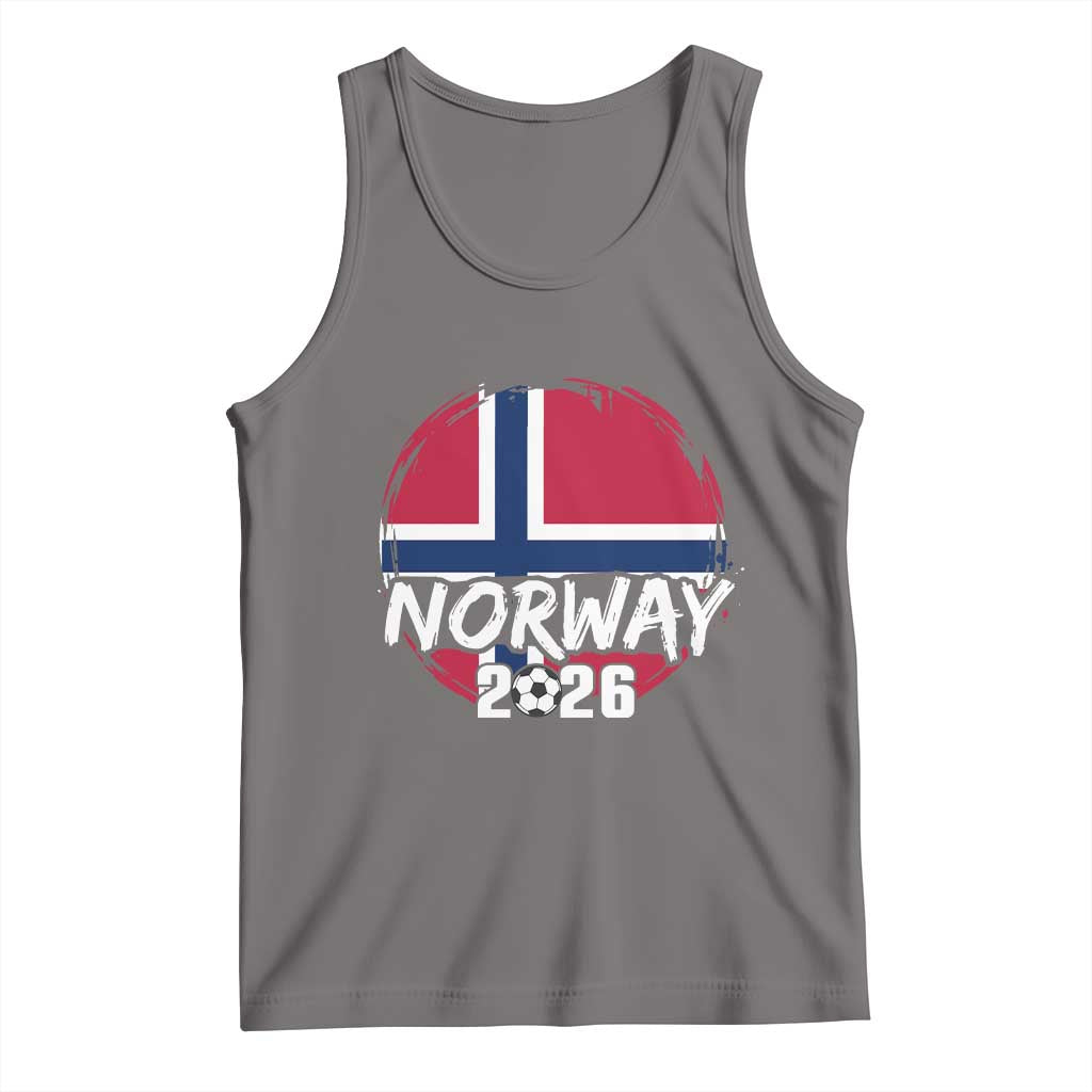 Norway 2026 Soccer Football Fan Norwegian Flag Tank Top