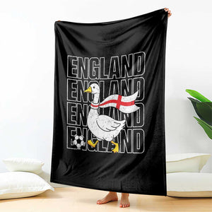 England Soccer Football Throw Blanket Silly Goose England Flag Fan Supporter TS14 Print Your Wear
