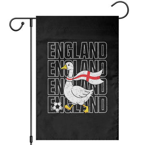 England Soccer Football Garden Flag Silly Goose England Flag Fan Supporter TS14 Black Print Your Wear