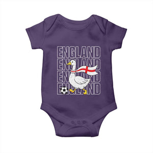 England Soccer Football Baby Onesie Silly Goose England Flag Fan Supporter