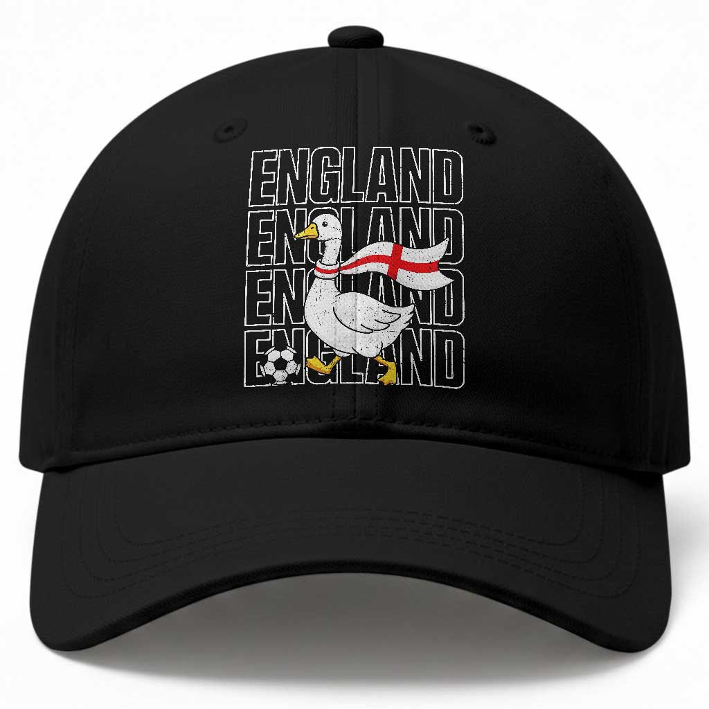 England Soccer Football Baseball Cap Silly Goose England Flag Fan Supporter TS14 Print Your Wear