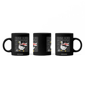 England Soccer Football Coffee Mug Silly Goose England Flag Fan Supporter TS14 Print Your Wear