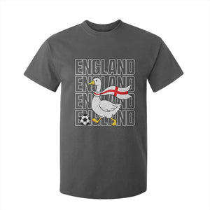 England Soccer Football T Shirt For Kid Silly Goose England Flag Fan Supporter
