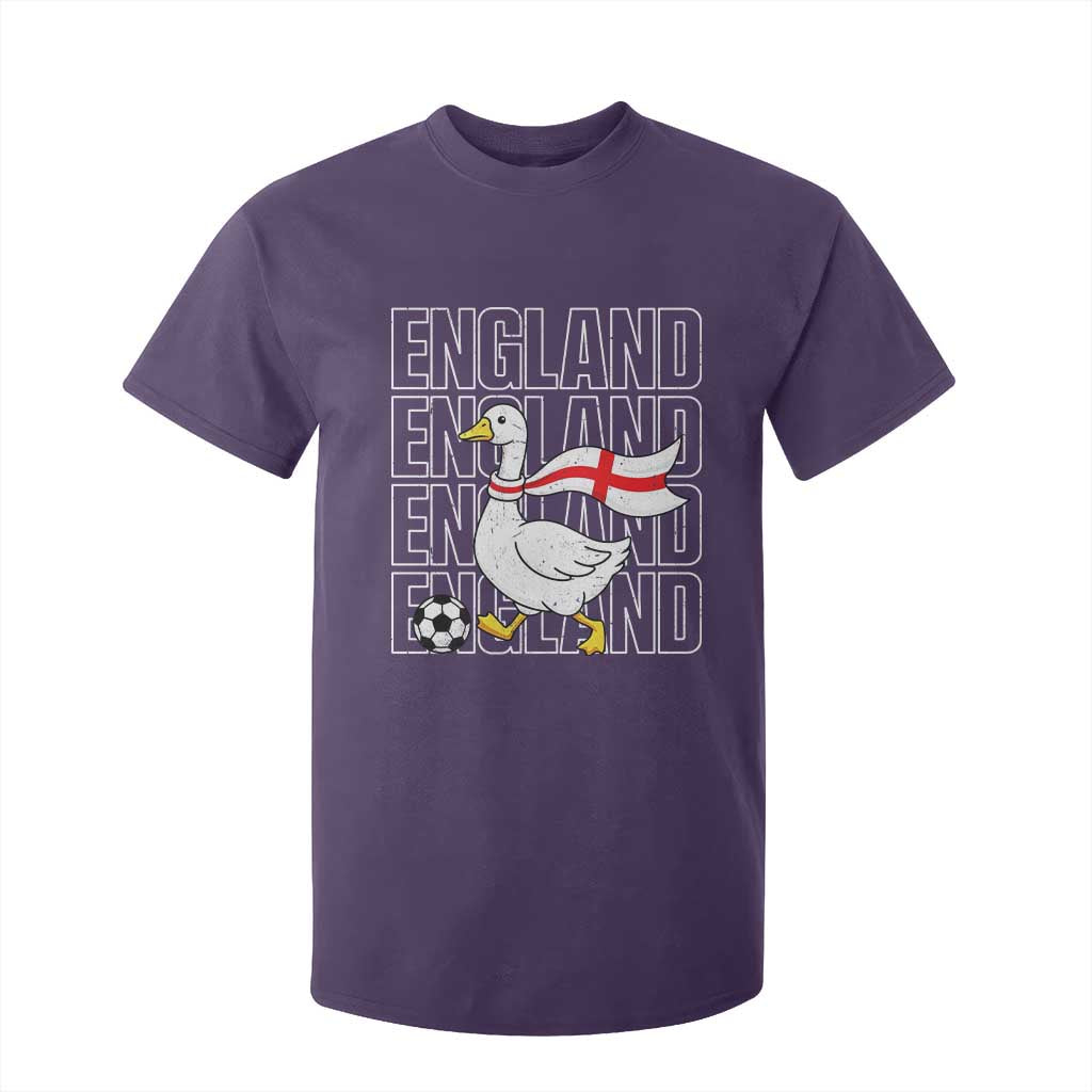 England Soccer Football T Shirt For Kid Silly Goose England Flag Fan Supporter