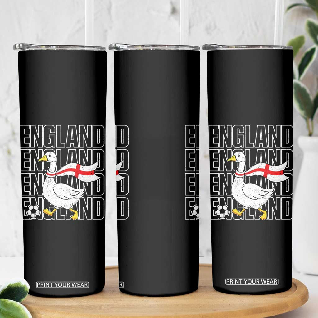 England Soccer Football Skinny Tumbler Silly Goose England Flag Fan Supporter TS14 Print Your Wear