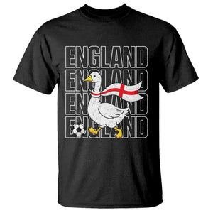 England Soccer Football T Shirt Silly Goose England Flag Fan Supporter