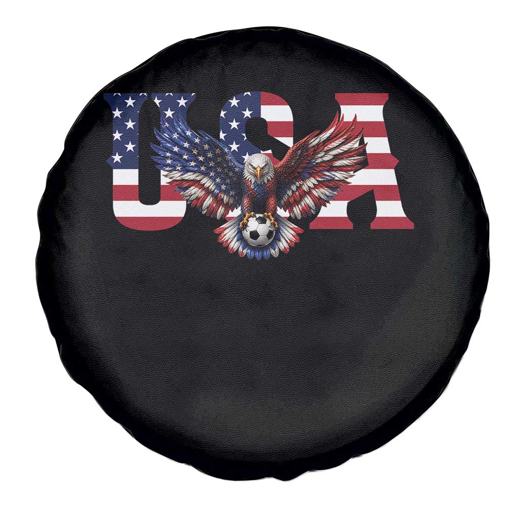 USA Soccer Eagle American Flag Fan Spare Tire Cover TS14 Print Your Wear