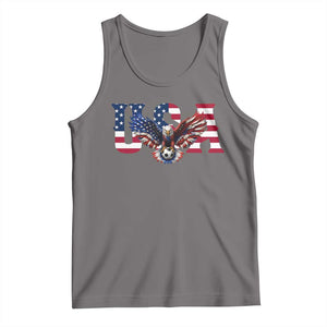 USA Soccer Eagle American Flag Fan Tank Top