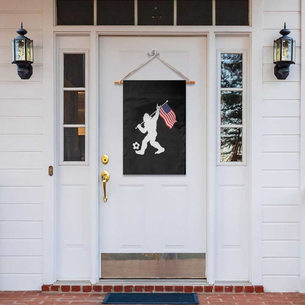 USA Soccer Bigfoot American Flag Fan Garden Flag TS14 Print Your Wear