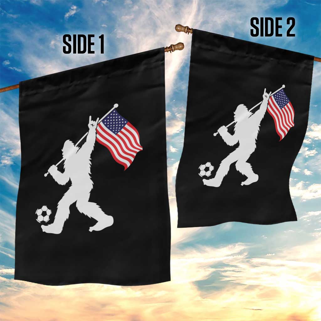 USA Soccer Bigfoot American Flag Fan Garden Flag TS14 Print Your Wear