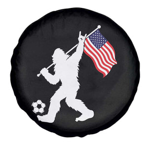 USA Soccer Bigfoot American Flag Fan Spare Tire Cover TS14 Print Your Wear