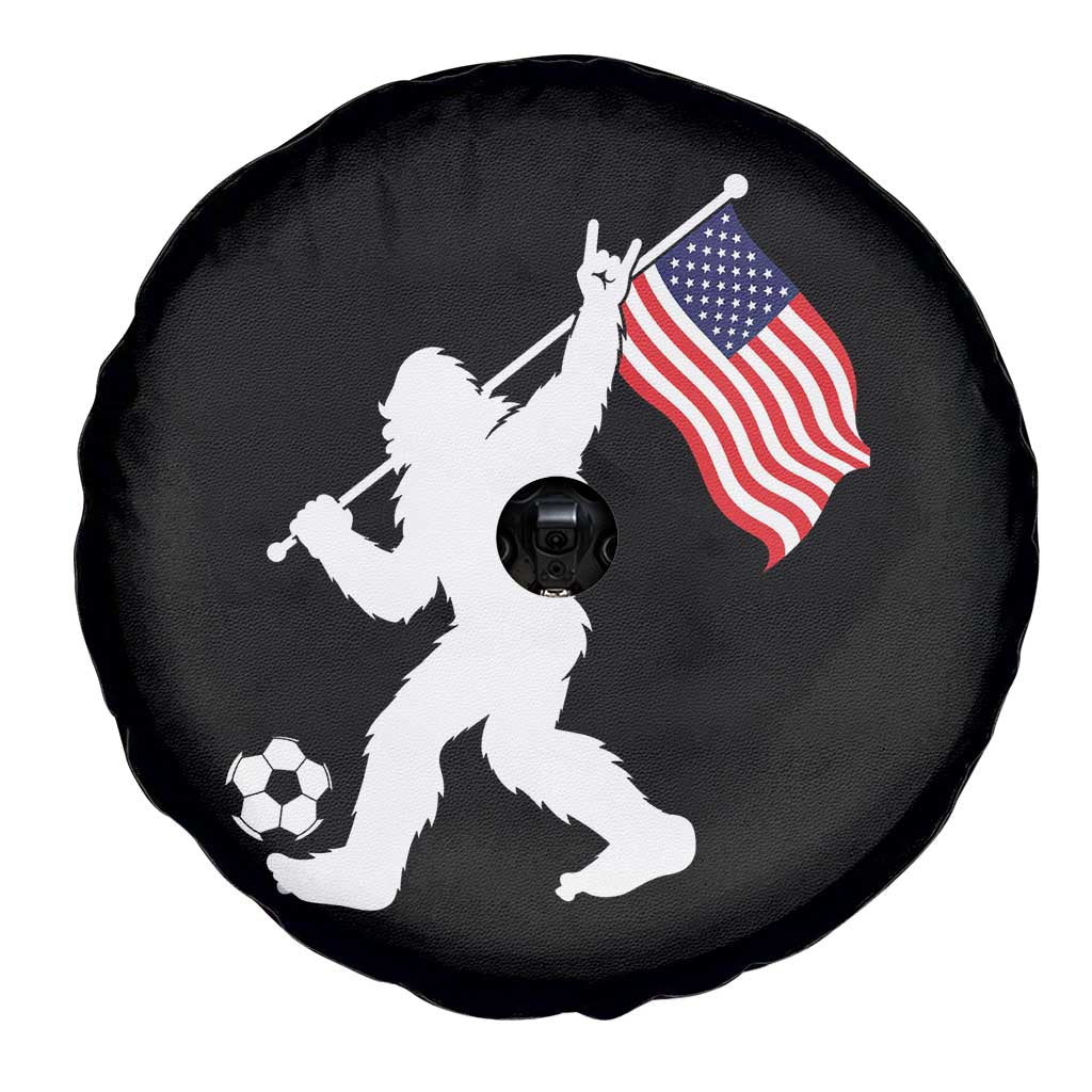 USA Soccer Bigfoot American Flag Fan Spare Tire Cover TS14 Print Your Wear