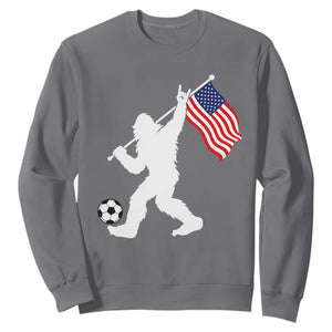 USA Soccer Bigfoot American Flag Fan Sweatshirt